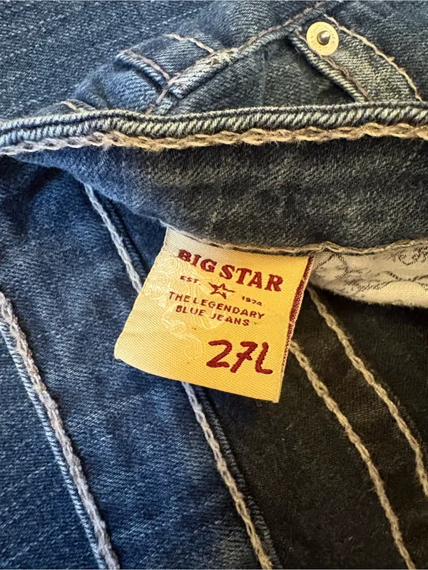 Big Star Women’s Kayla Straight Mid Rise Jeans - Image 5