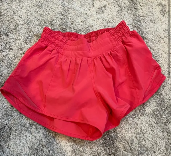 Pink Hotty Hot Shorts Lululemon 2.5" - Image 2