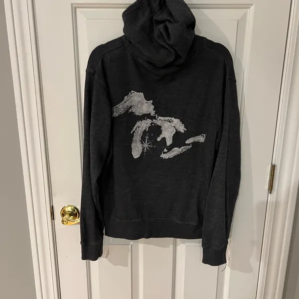 Michigan Sweatshirt Gray Size L - Image 4