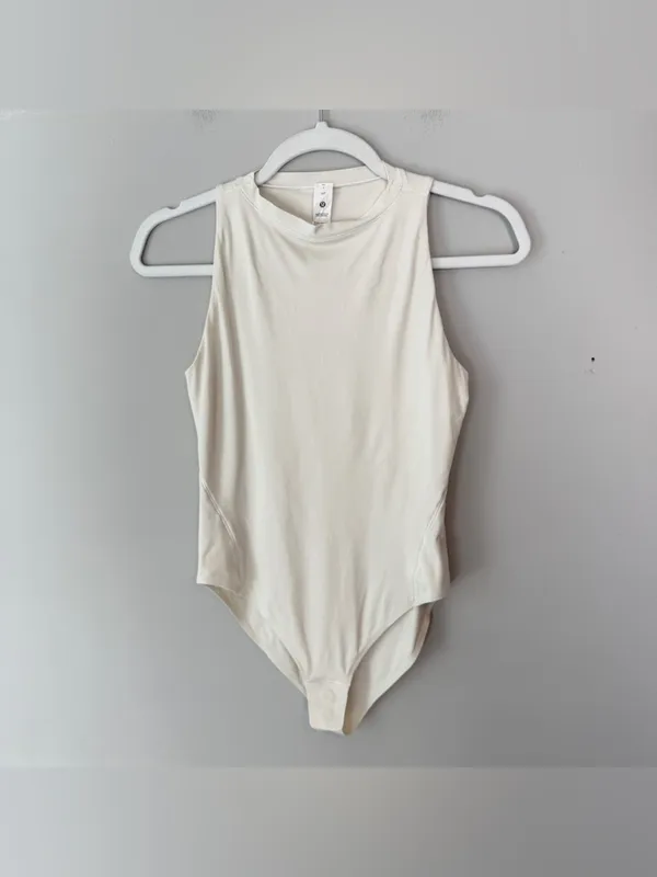 Lululemon Wundermost Ultra-Soft Nulu High-Neck Sleeveless Bodysuit - Image 2