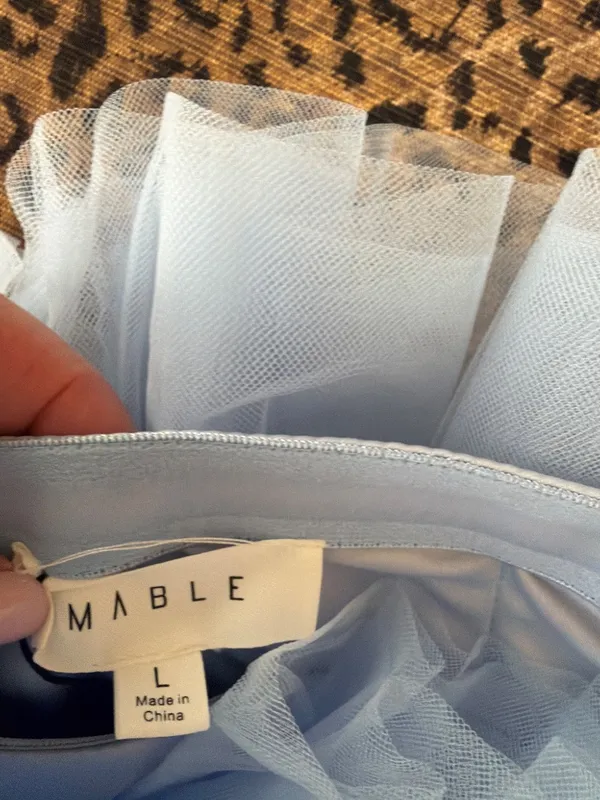 Boutique tulle mini dress size L - Image 3