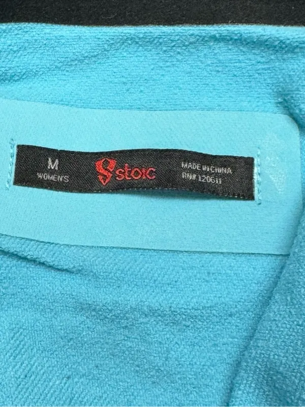 Stoic Back Country Water Resistant Pullover Quarter Zip Top Women’s Medium - Image 3