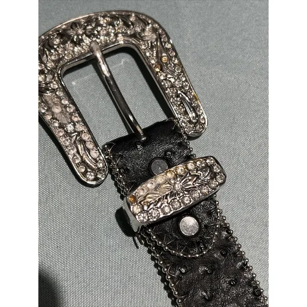 Blazin Roxx Barrel Racing RHINESTONE Western Bling‎ Belt - SZ Large D8 - Image 10