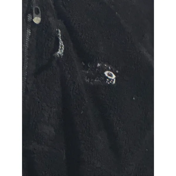 Mountain Hardwear Fleece Jacket Womens M Black Sherpa Wind Stopper Hiking - Image 2