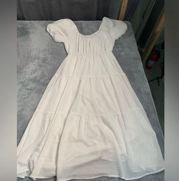 ASTR the label white dress medium bridal - Image 9