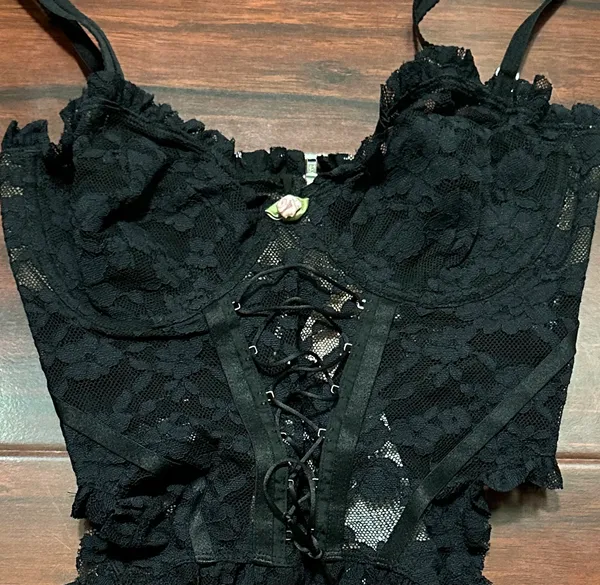 For Love & Lemons Lou Lace Bustier - Image 7