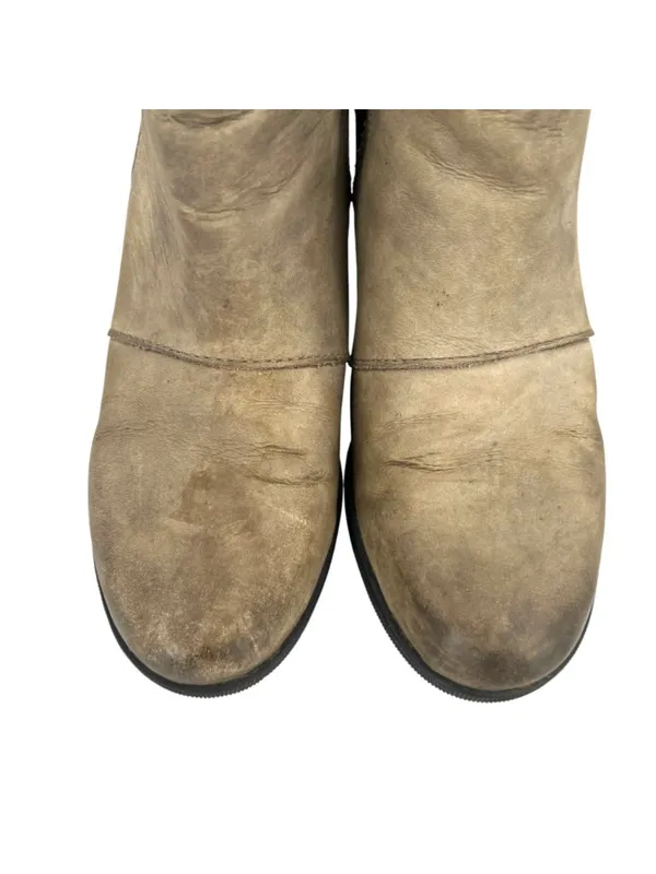Sorel Joan of Arctic II Leather Wedge Chelsea Boots Waterproof Size 7 - Image 4