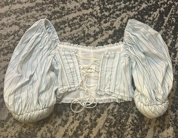 For Love & Lemons Leslie Crop Top Size XS - Image 7