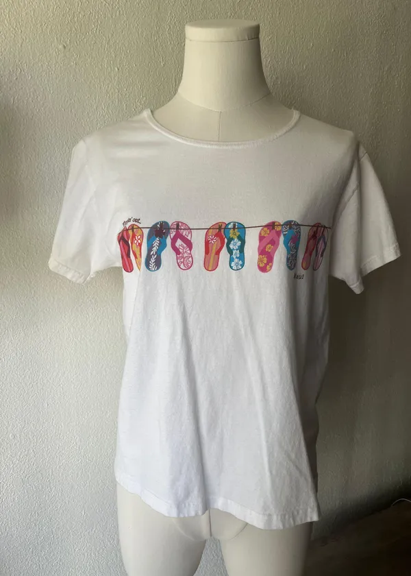 Maui Short Sleeve Top White - Image 2
