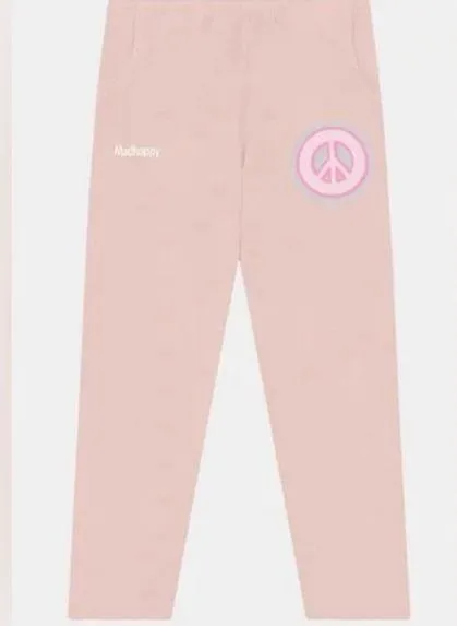 Madhappy Sweatpants Terry Pink Peace size XS NEW W/ Manufacturer Flaws - Image 2