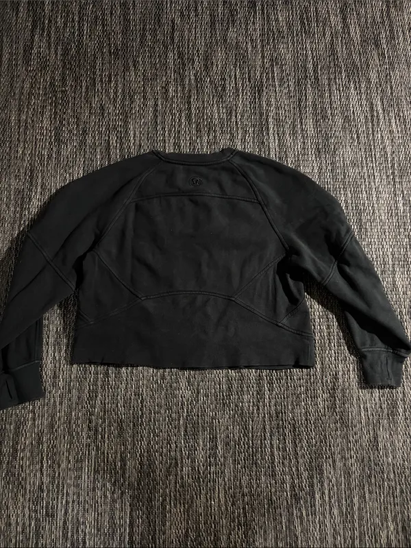 Lululemon Scuba Oversized Pullover *Wordmark SPELLOUT Small - Image 2