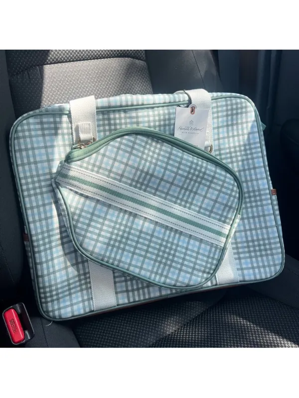 Hearth & Hand With Magnolia Plaid Pickleball Bag and Paddle Cover Set - Image 5
