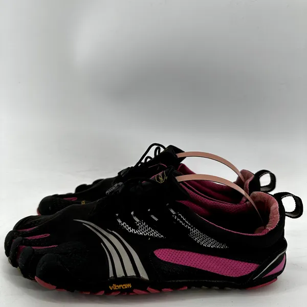 Vibram FiveFingers KMD LS Cross Training Shoes Climbing Black Pink Grey 9 - Image 4