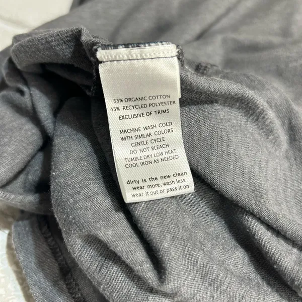 Toad&Co Woman’s Charcoal Sleeveless Casual Layer Top Size Medium Gray - Image 6