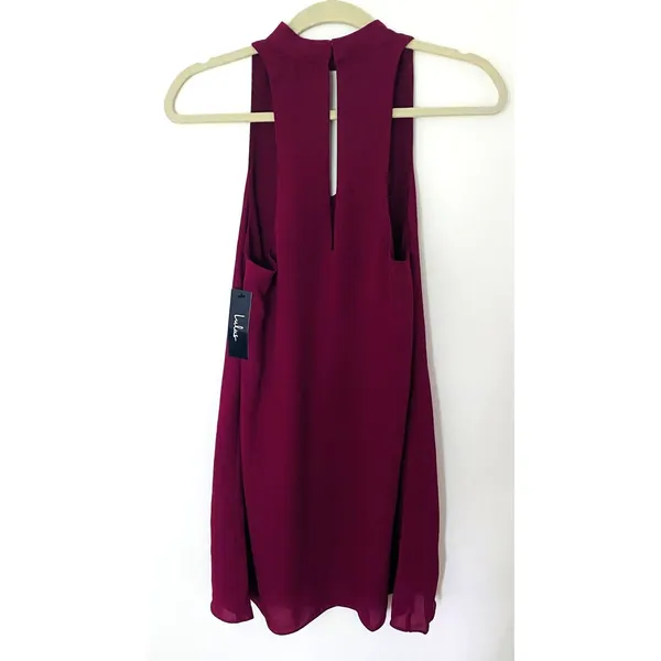 NWT Lulus Groove Thing Magenta Swing Mini Sleeveless Dress Sz S - Image 3