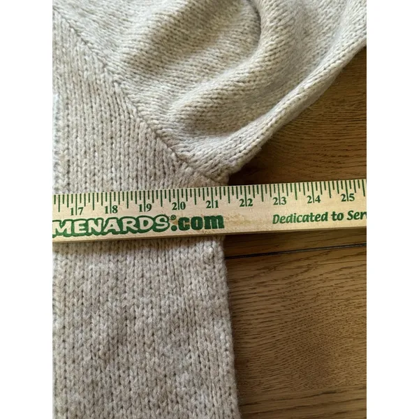 NWT Aerie Knit French Bulldog Sweater Women Size Medium Stretch Soft Fall Comfy - Image 5