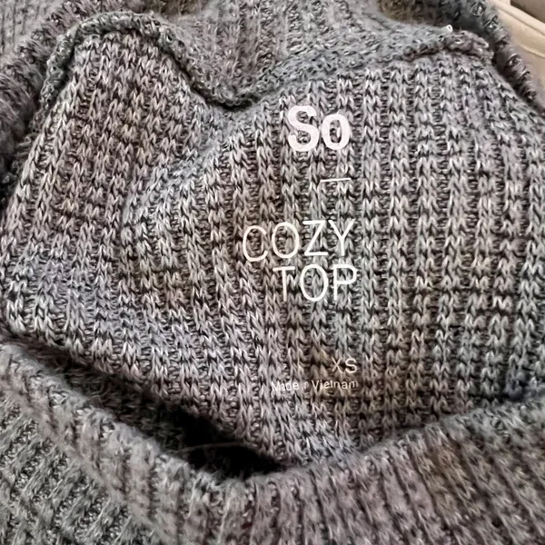SO NWT Waffle Knit Top - Image 10