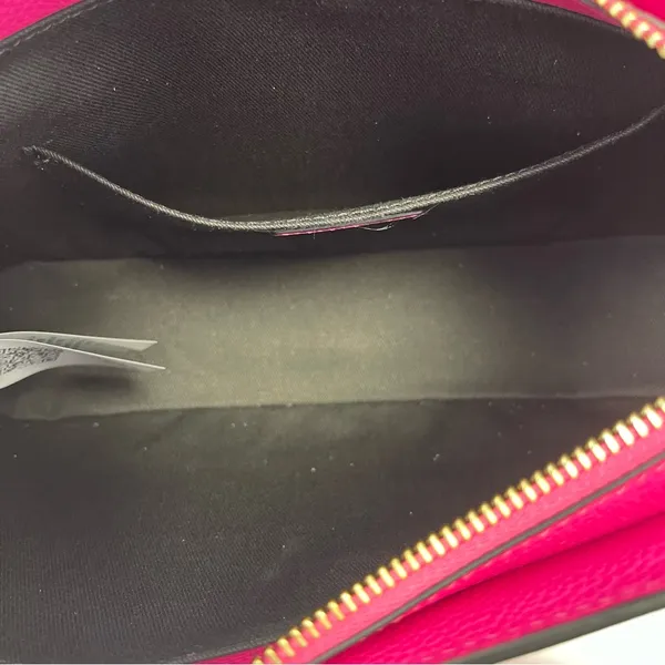 Versace Virtus Leather Shoulder Bag in Pink - NWT - Image 4
