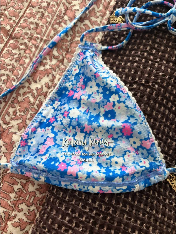Kulani Kinis Triangle Bikini Top - Image 2
