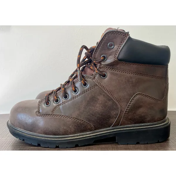 Brahma Mens Steel Raid Work Boot Brown Size 9.5 - Image 16