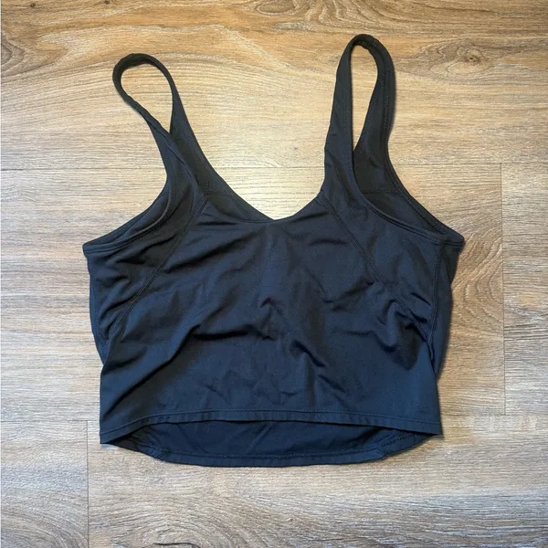 Women's Black Sports Bra Top - Image 5