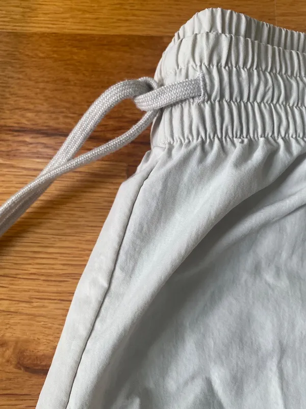 Adidas Parachute Jogger Pants 4 Stripe Beige XL Women’s NWOT - Image 7