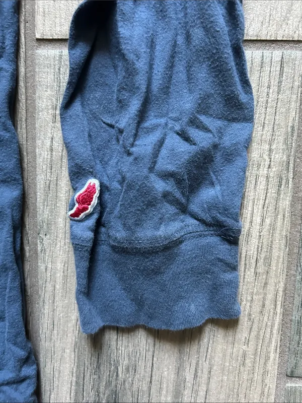 League Boise state Navy Long-Sleeve Pocket Tee - Image 4