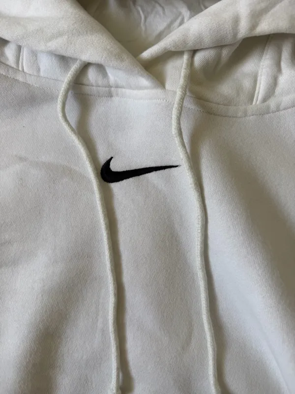Nike center swooshed boxy hoodie size XL - Image 2
