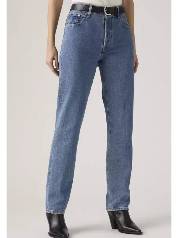 New Levi's 34x32 Premium 501 Original Fit Women's Jeans Shout Out Stone - Image 2