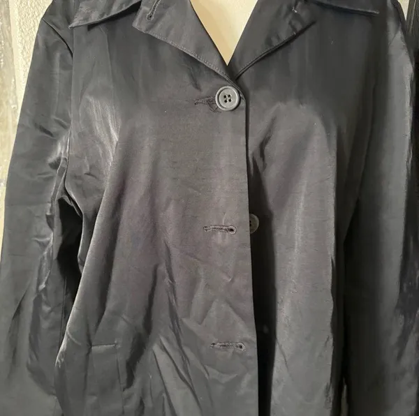 Weatherproof Black Rain Coat - Image 3
