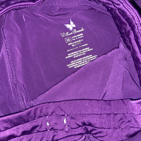 Purple Women's Scrub Set - Image 4