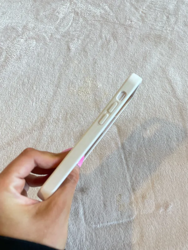 iPhone 12 silicone pink case - Image 6