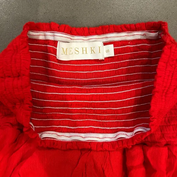 Meshki red skort size small - Image 2