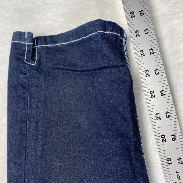 True Religion Jeans Slim Straight Dark Wash Denim Women's Size‎ 27 - Image 6