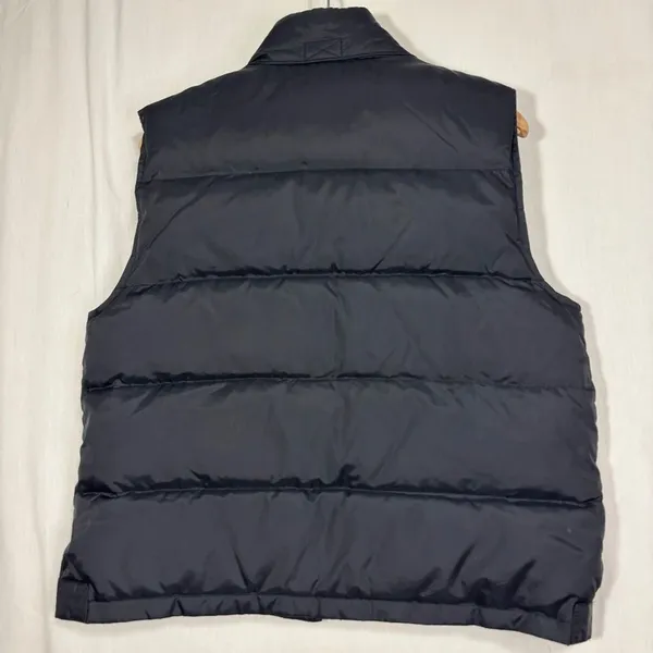 NY&CO Puffer Vest Hooded Black Down Fill Full Zip Gorpcore Outdoor Hiking Fall L - Image 5
