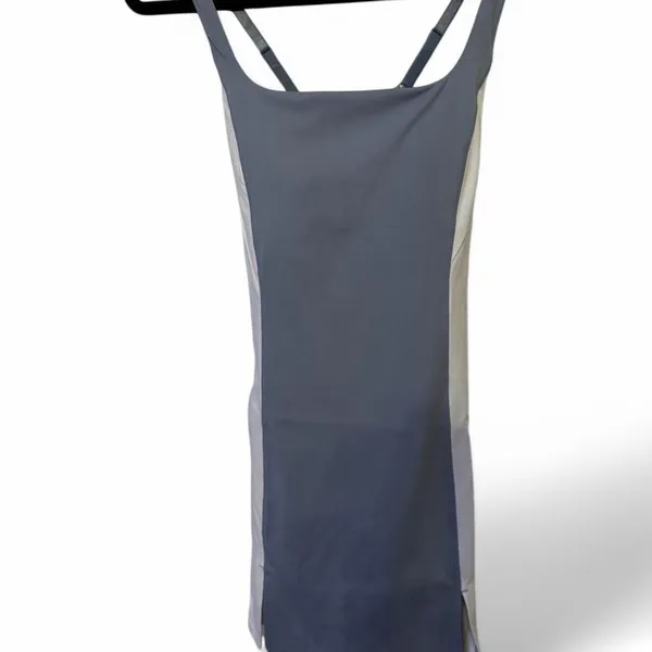 Gold Hinge Cloud Blue Stripe Active Dress NWT XS - Image 3