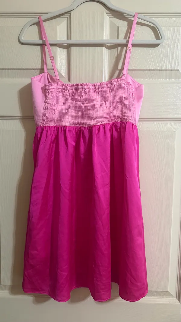 Show Me Your Mumu Pink Bow Mini Dress - Image 7