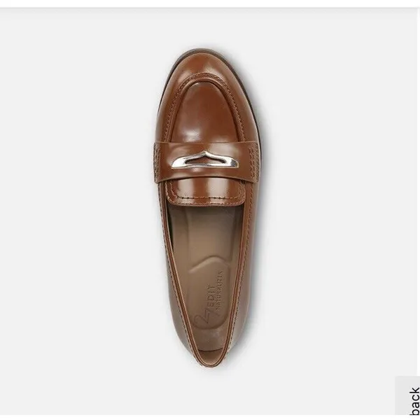 27 EDIT GEORGIANA LOAFER TAN Size 8M - Image 3