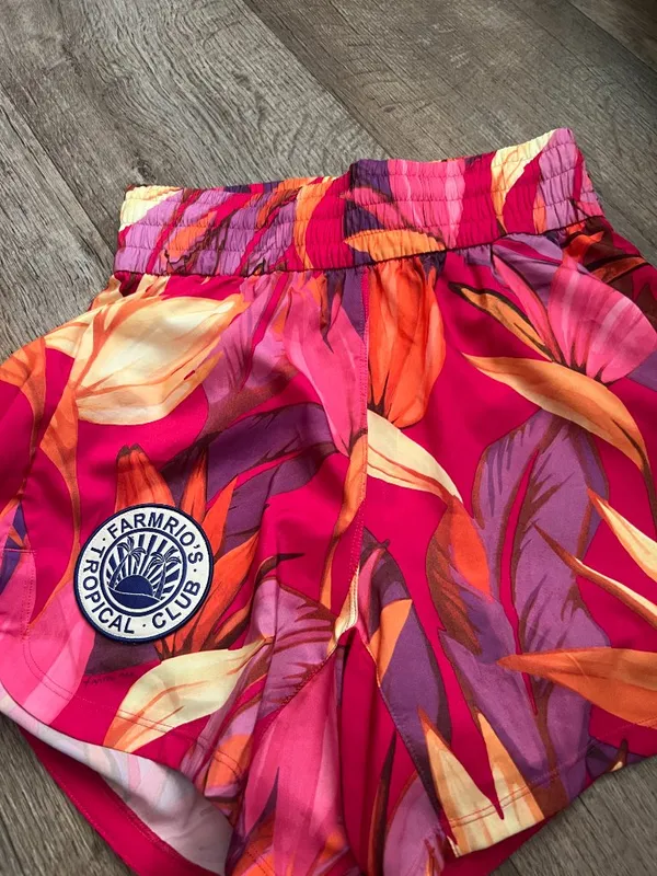 NWT! FARM Rio x Adidas Pacer Shorts size XS - Image 5