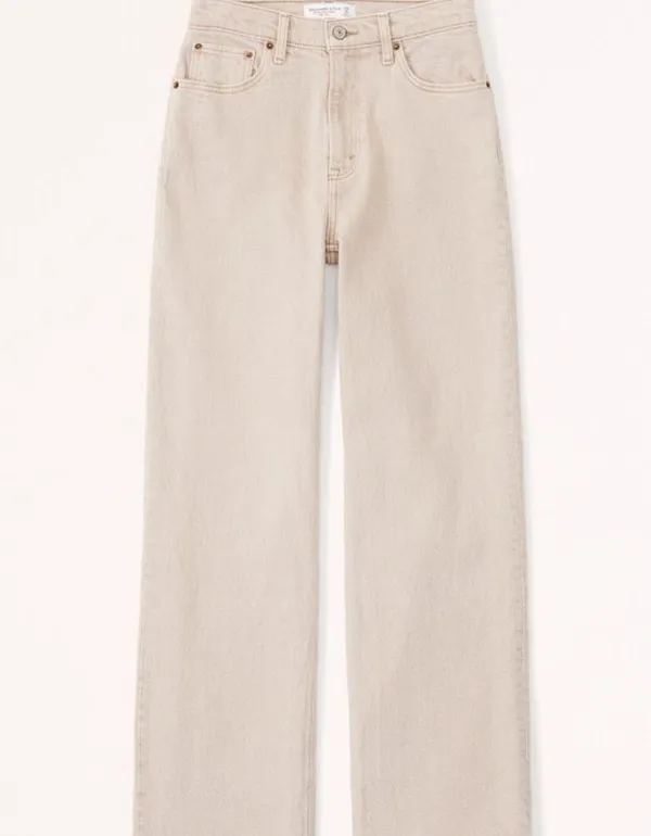 Abercrombie Women's Beige Jeans - Image 2