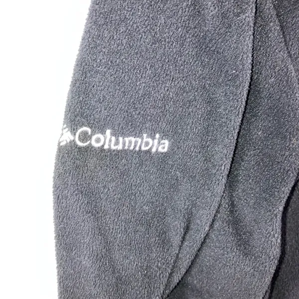 Columbia 1/4 Zip Jacket Women L Black Lightweight‎ Fleece Outdoor Classic Hiking - Image 8