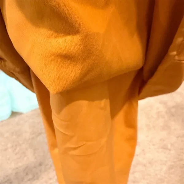 SHEIN Dress Womens Size L Mustard Yellow Sheath Knee Length Short Sleeve - Image 5