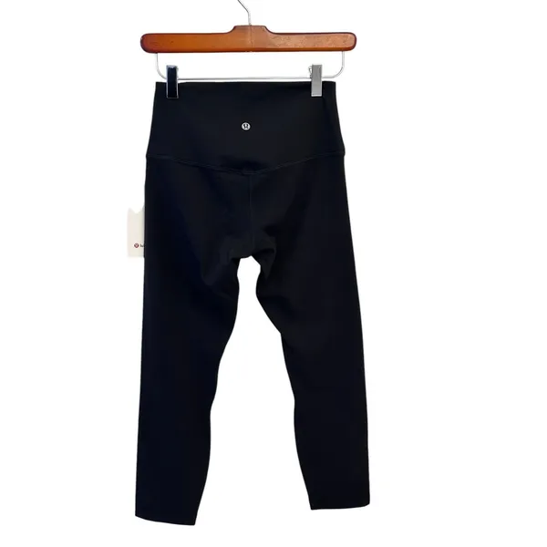 lululemon Align High-Rise Crop 23" black leggings Size 6 NWT - Image 7