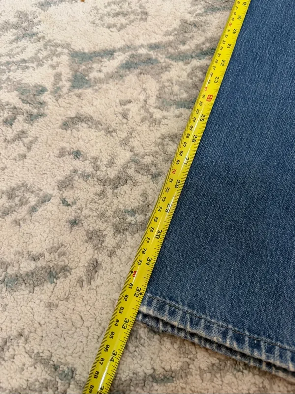 FRAME Le Jane Jeans Size 23 High Rise Straight Leg 32.5” Inseam - Image 6