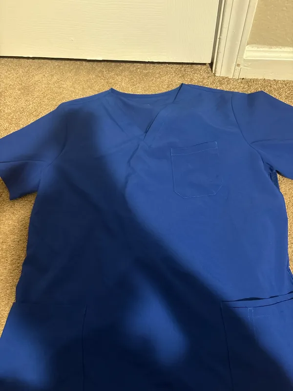 Royal blue Amazon scrubs Size M - Image 2