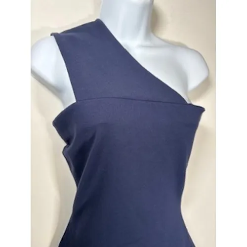 SUPERDOWN One Shoulder‎ Mini Dress S Navy Blue Bodycon Revolve Cocktail NWT - Image 9