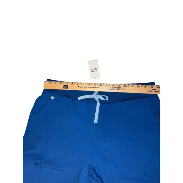 FIGS High Waisted Zamora‎ Jogger Scrub Pants Royal Blue XXL W22SW2012 NWT - Image 3