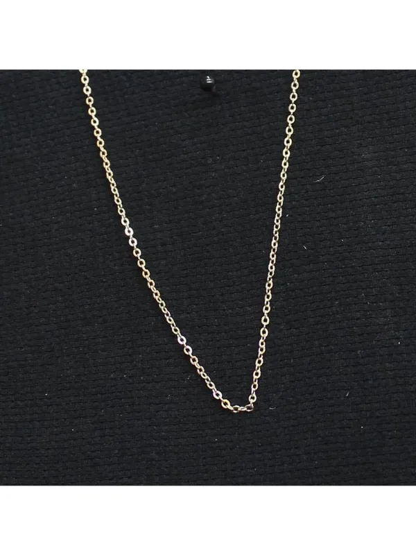 NWT Erica Lyons Chain Necklaces Gold / Blue Multi 16" + 3" 17" + 3" 18" + 3" - Image 4
