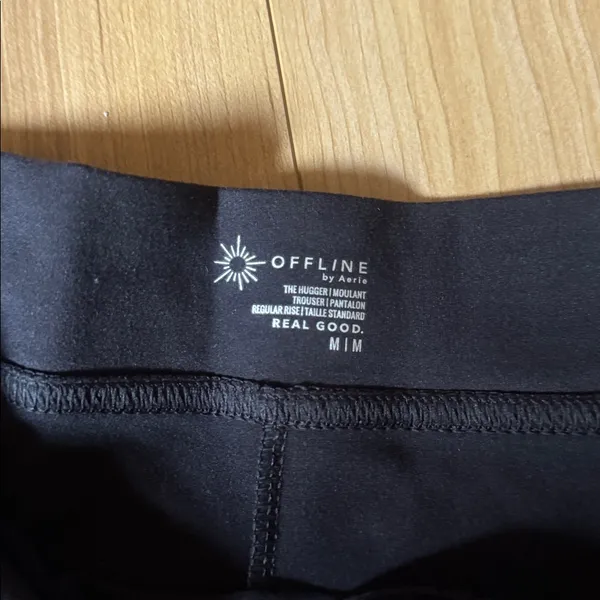 Aerie Women's Black Wide-Leg Pants - Image 2