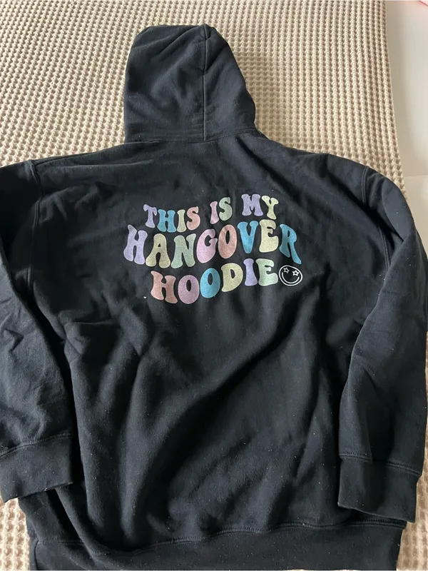 Gildan Black Pullover Hoodie - Image 3